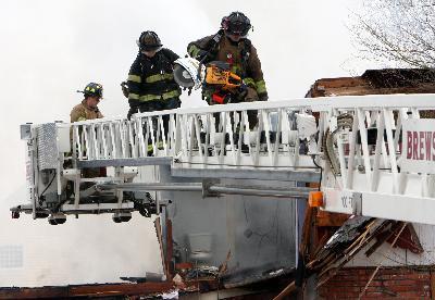 Structure Fire- Mutual aid to Brewster | Brewster Hill Road. Pictures Copyright © 2010 The Journal News